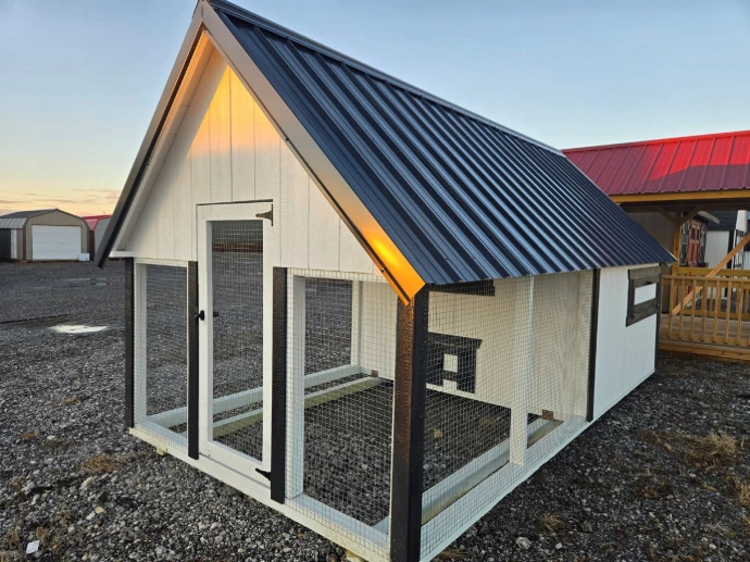 8x16 Chicken Coop with Rn