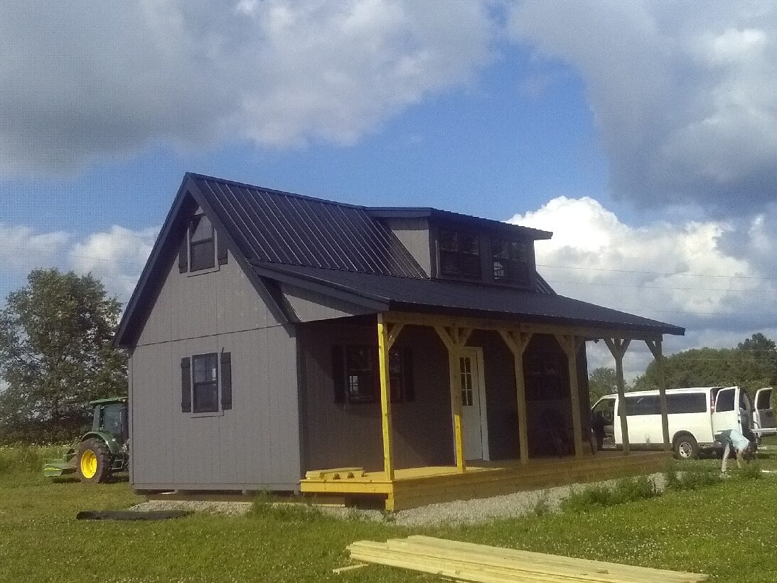 A Frame 2 Story Cabin