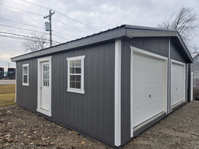24x24 Doublewide Garage