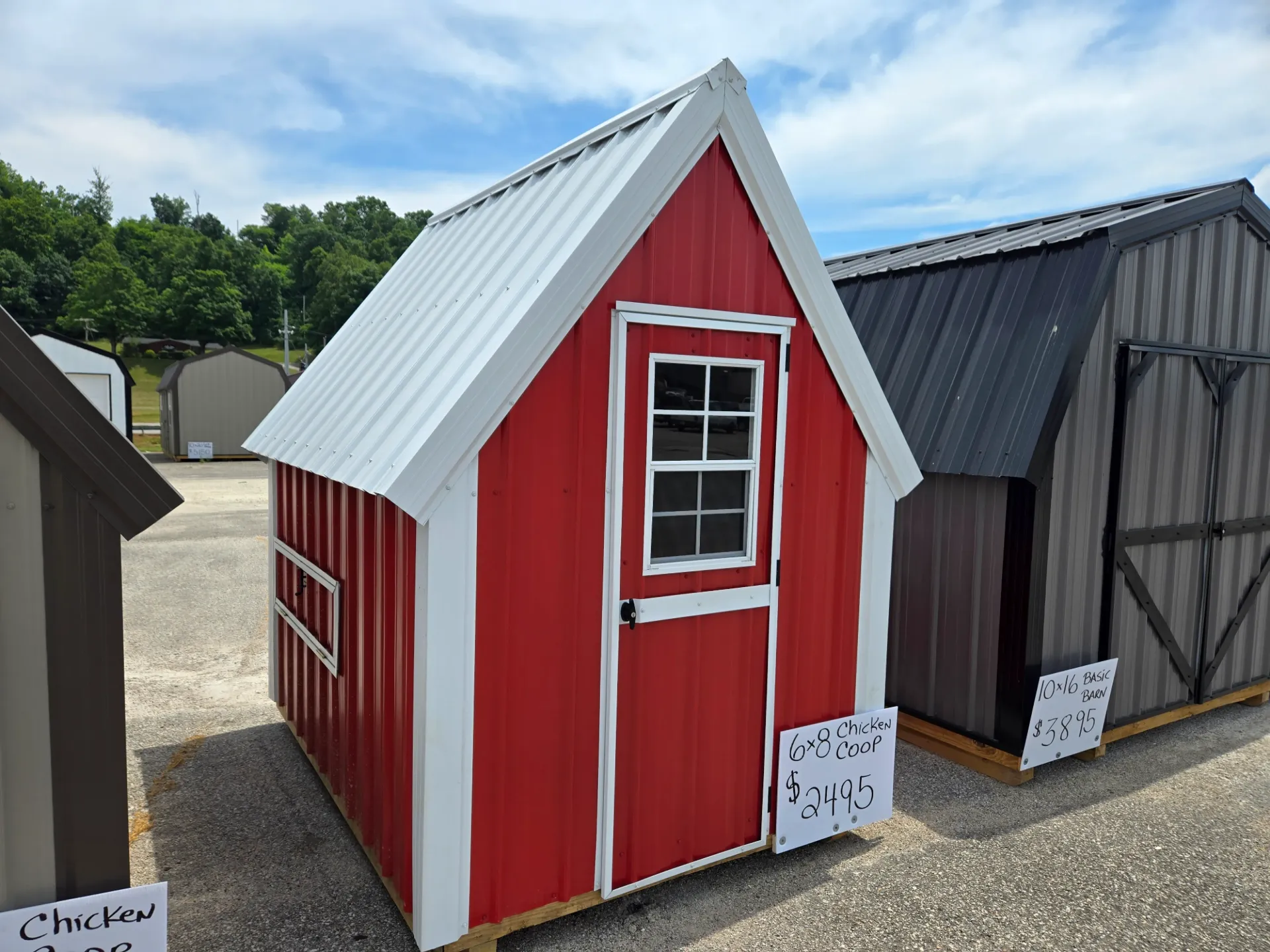 [JY0425160] Chicken Coop 6x8