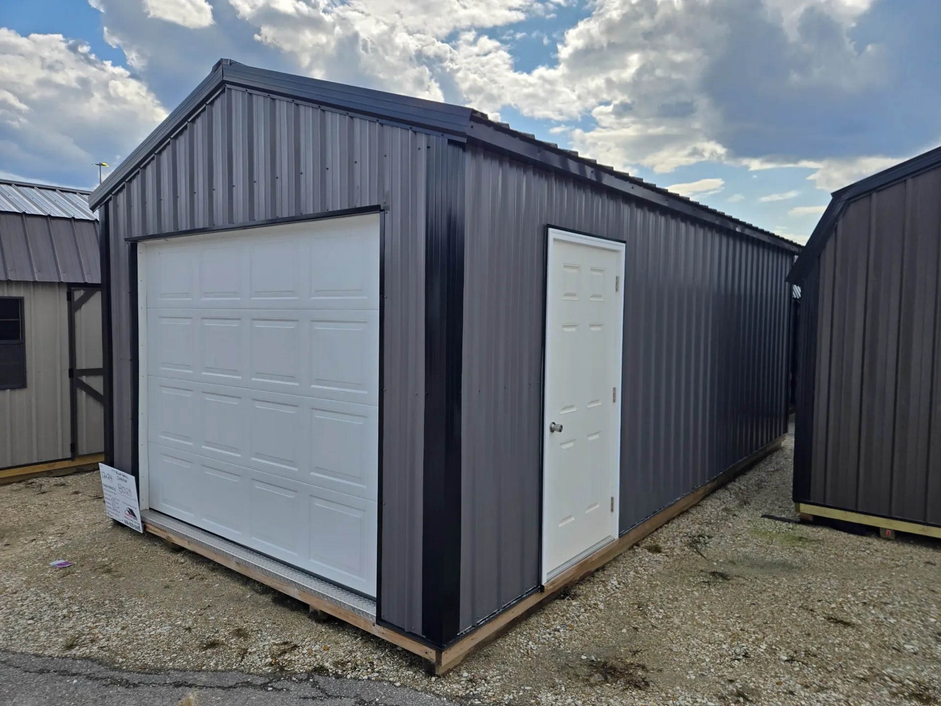 [BV0624145] High Wall Garage 12x24