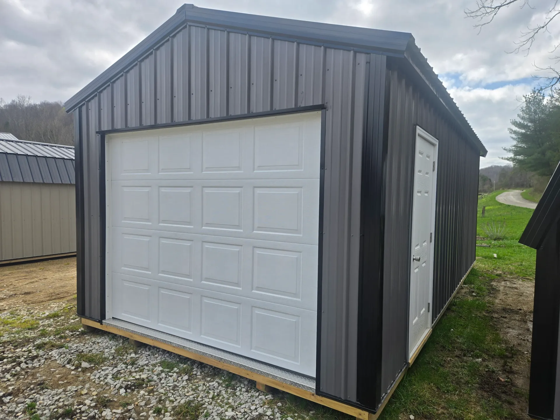 High Wall Garage 12x24