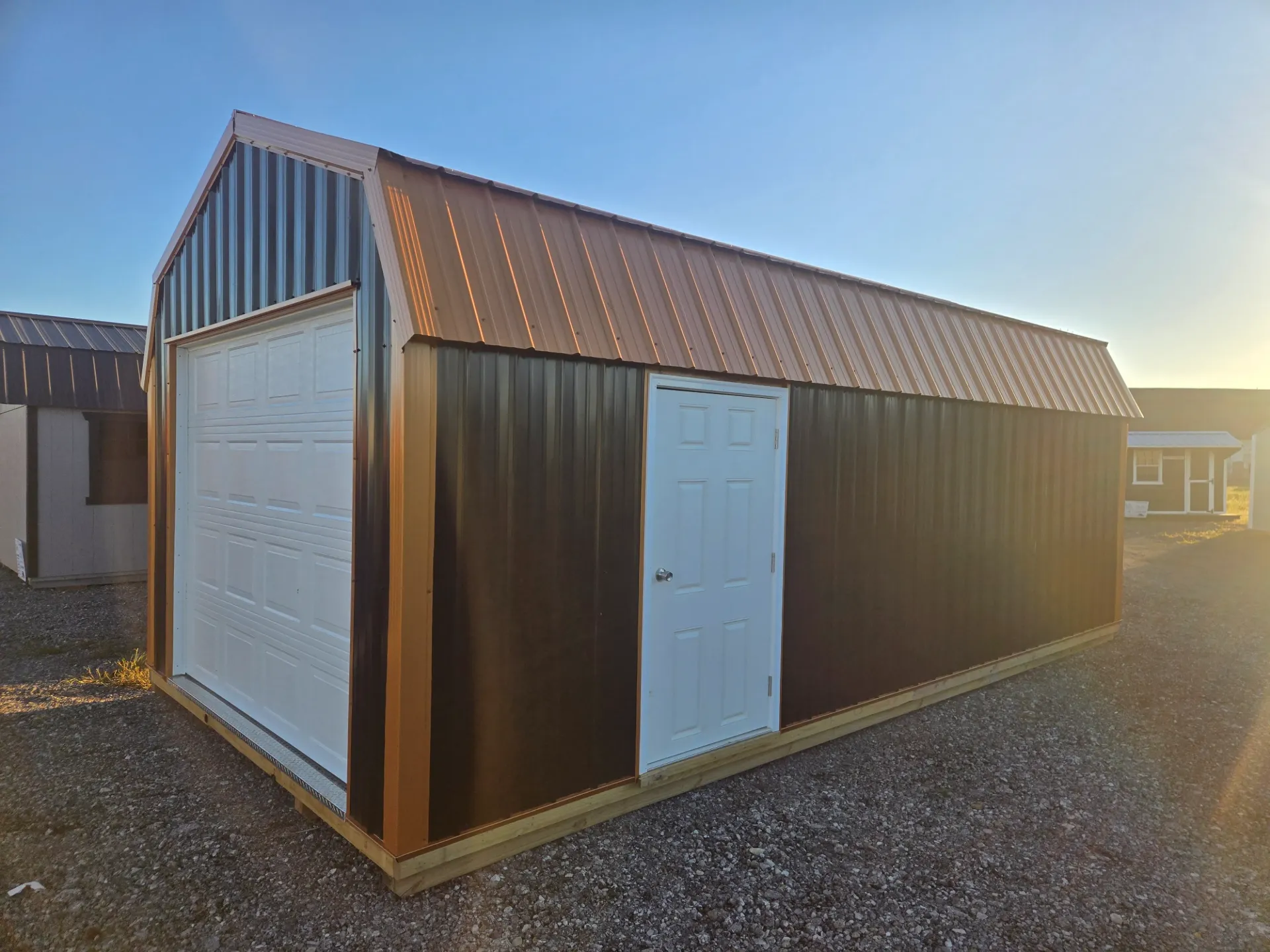 [EM0725236] Lofted Garage 12X24