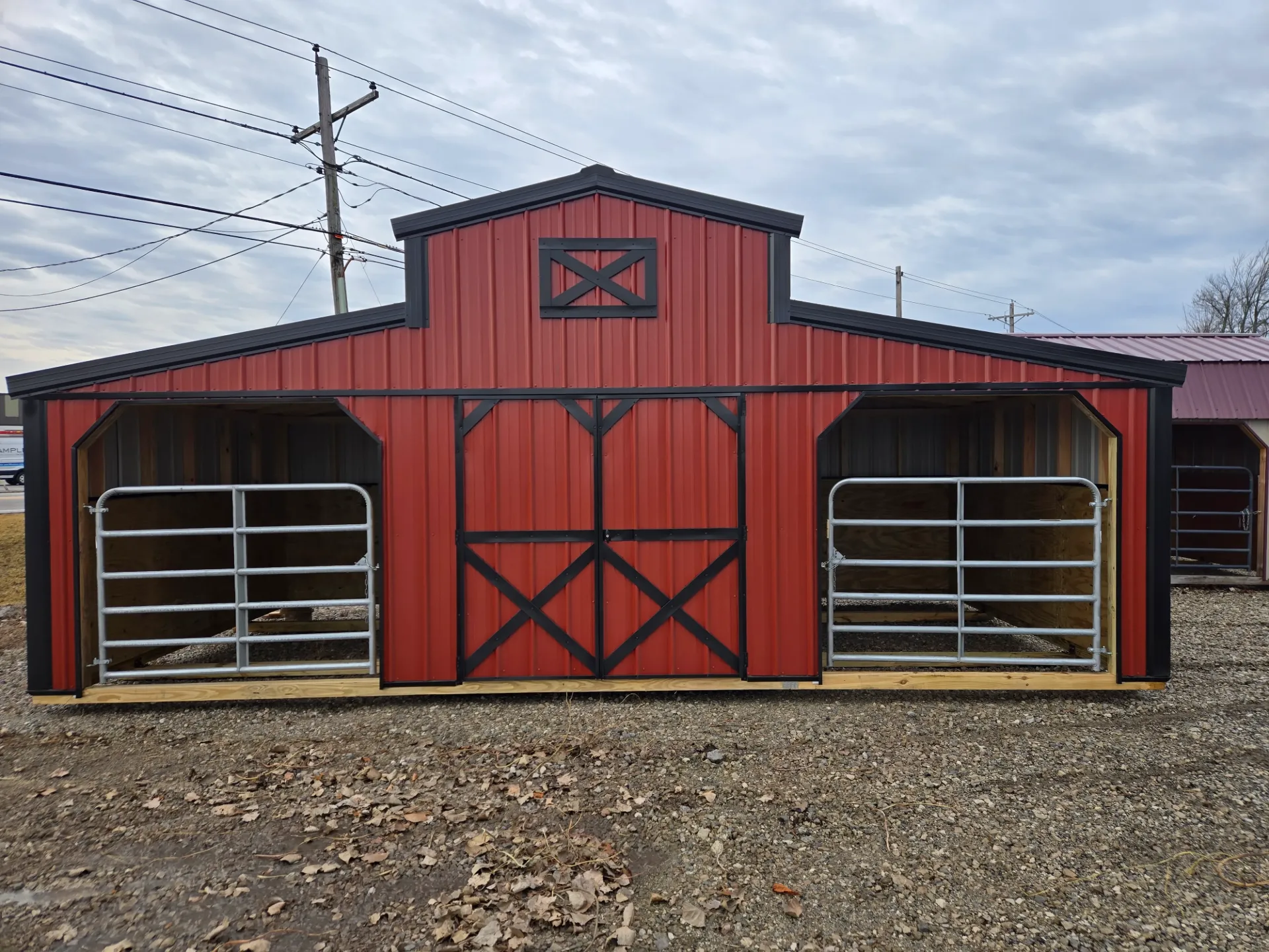 [EM0525180] Western Horse Barn  12x24