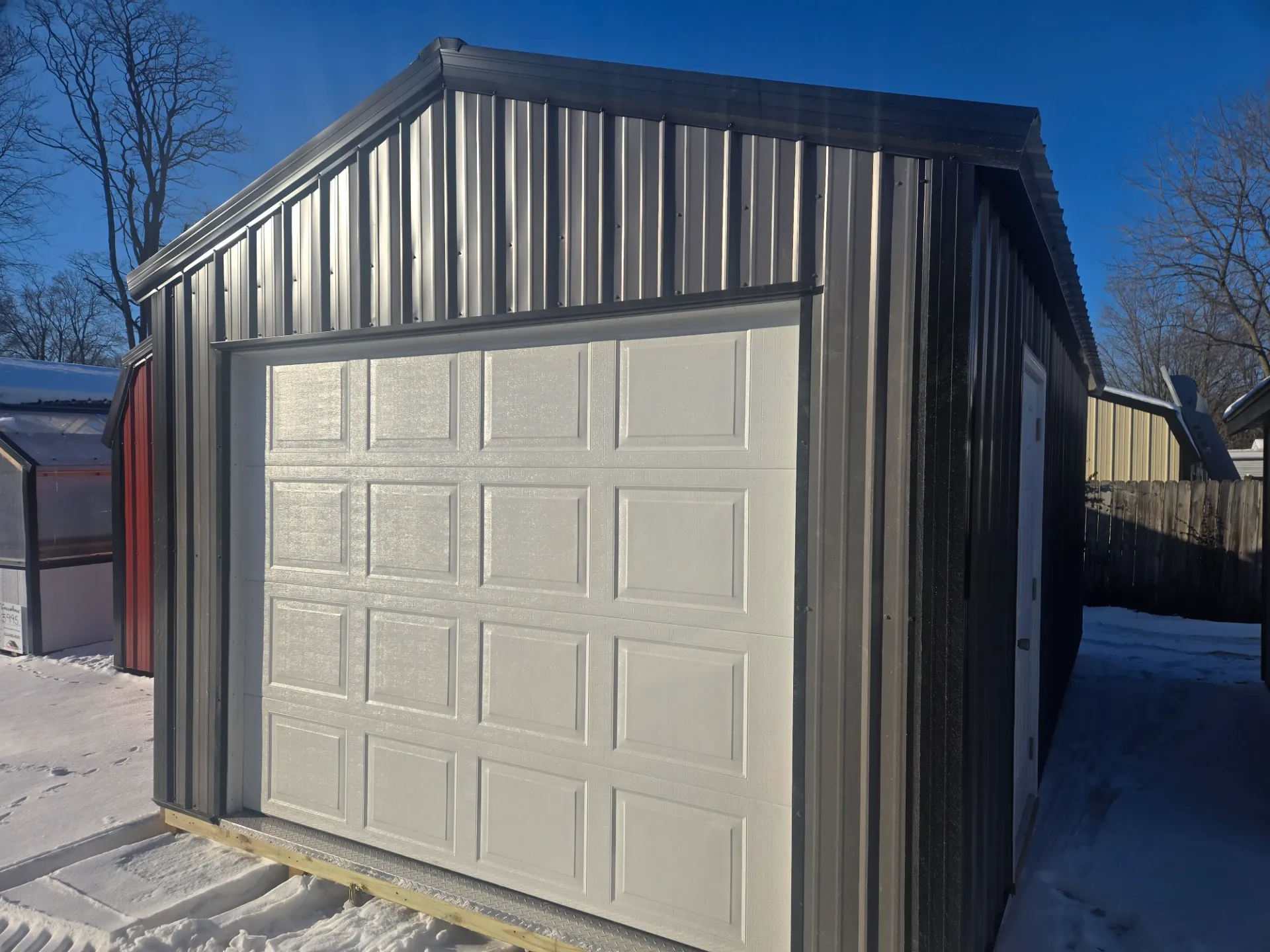 High Wall Garage 12x24