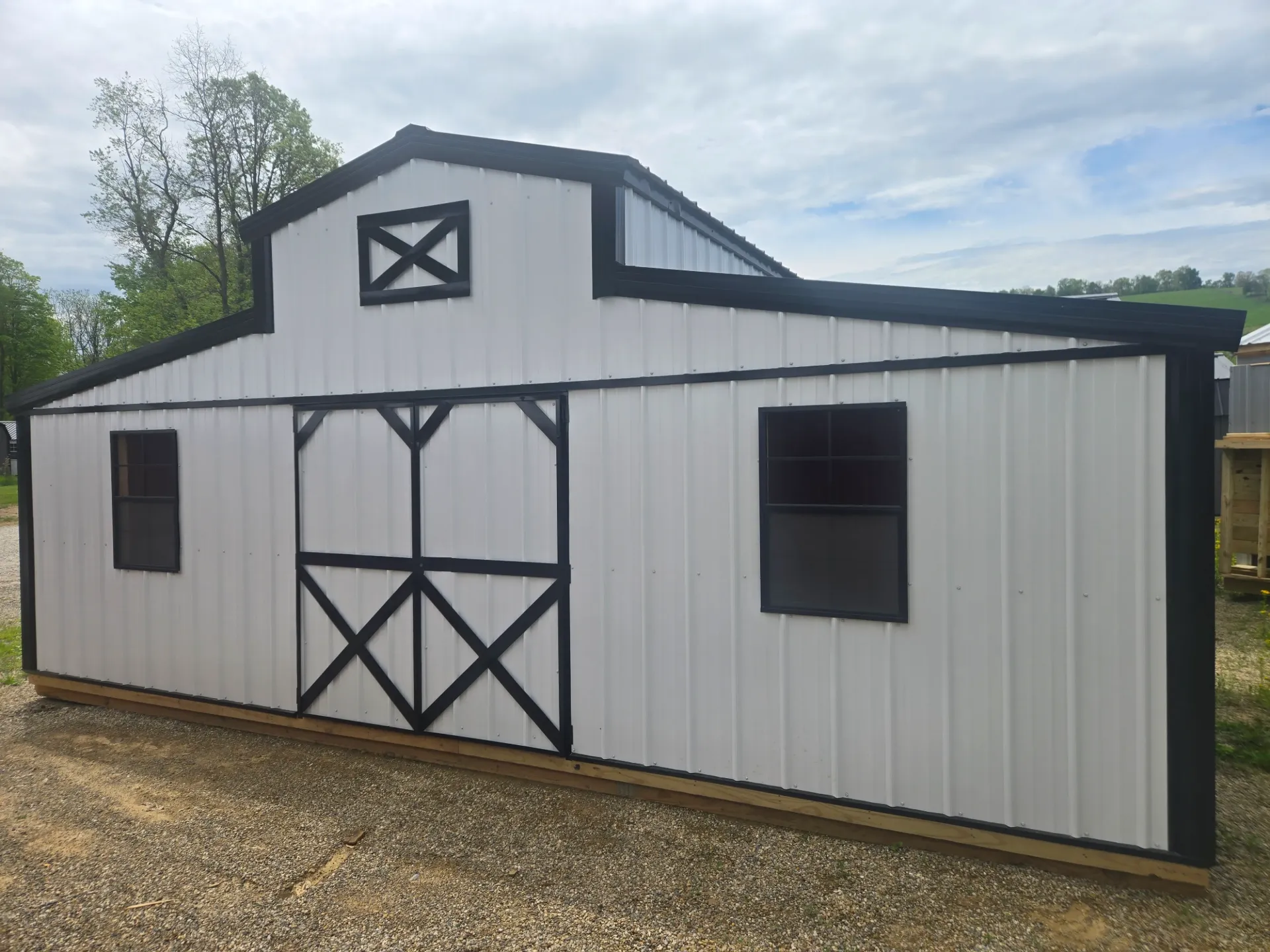 [EM012520] Western Barn  12X24