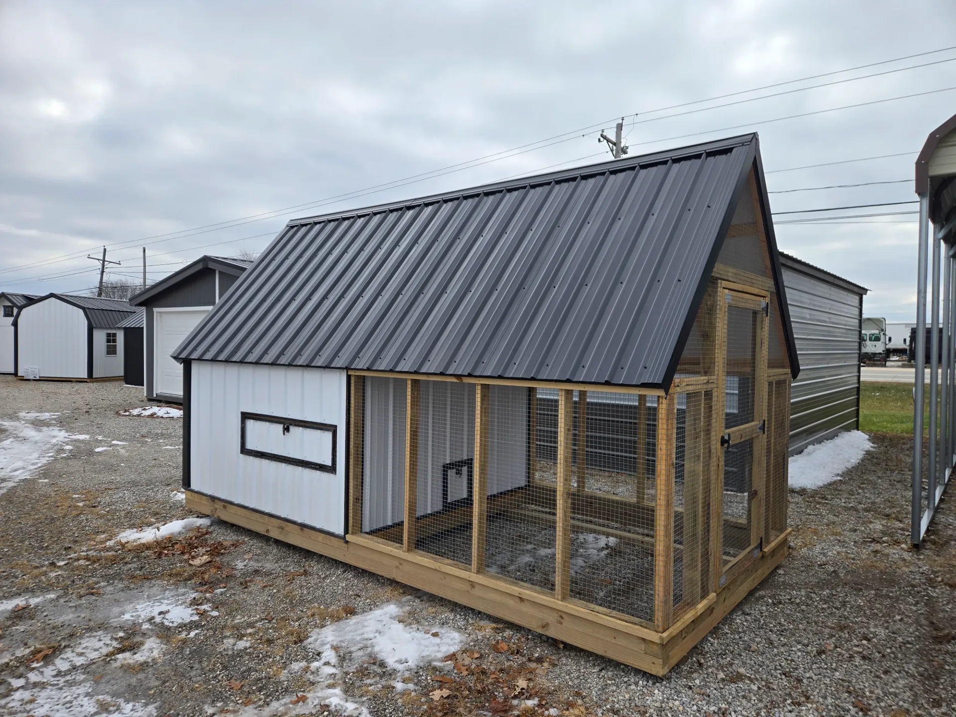 [JY0825250] Chicken Coop 8X16