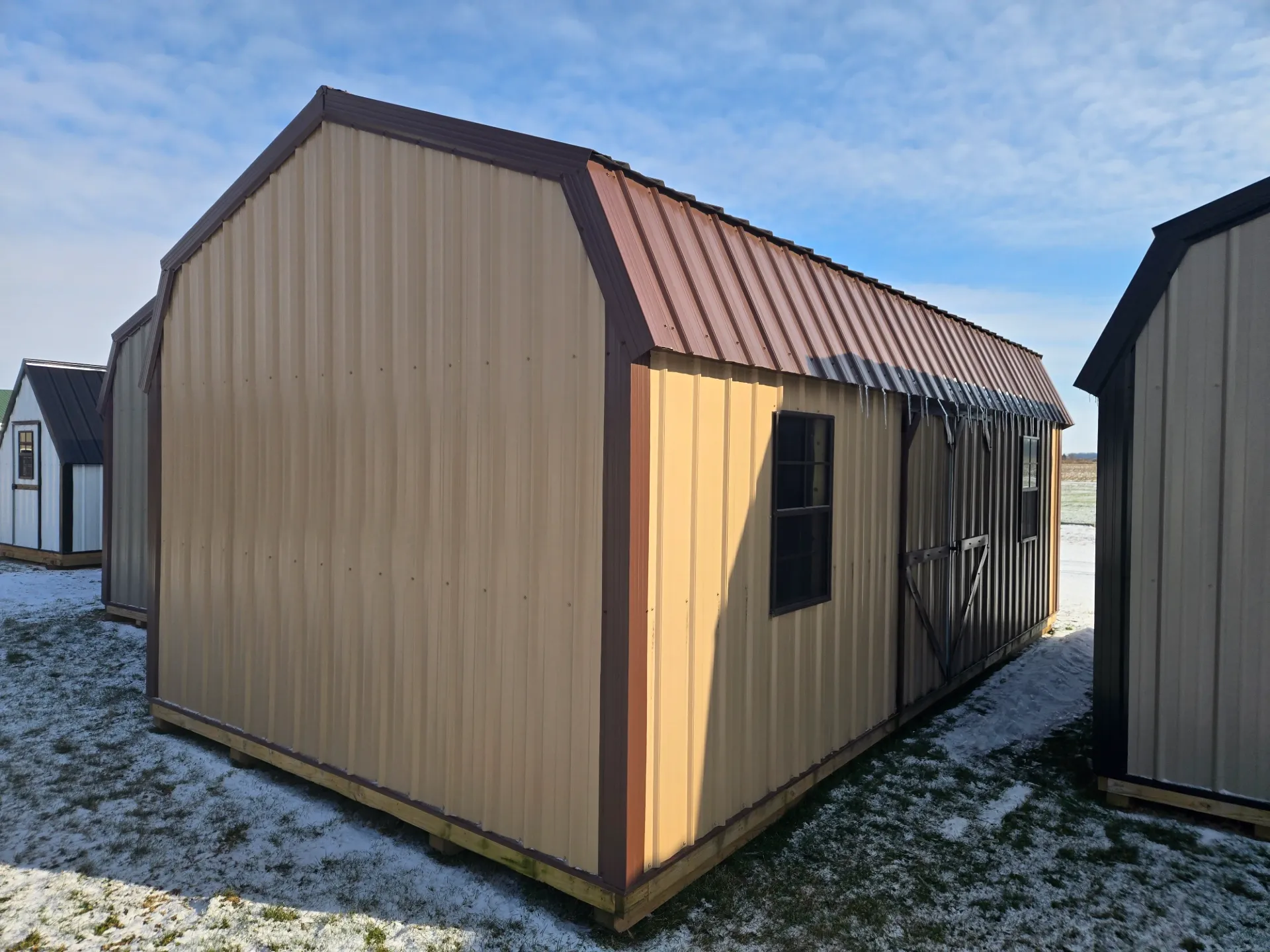 [HV012533] Lofted Barn 12x24