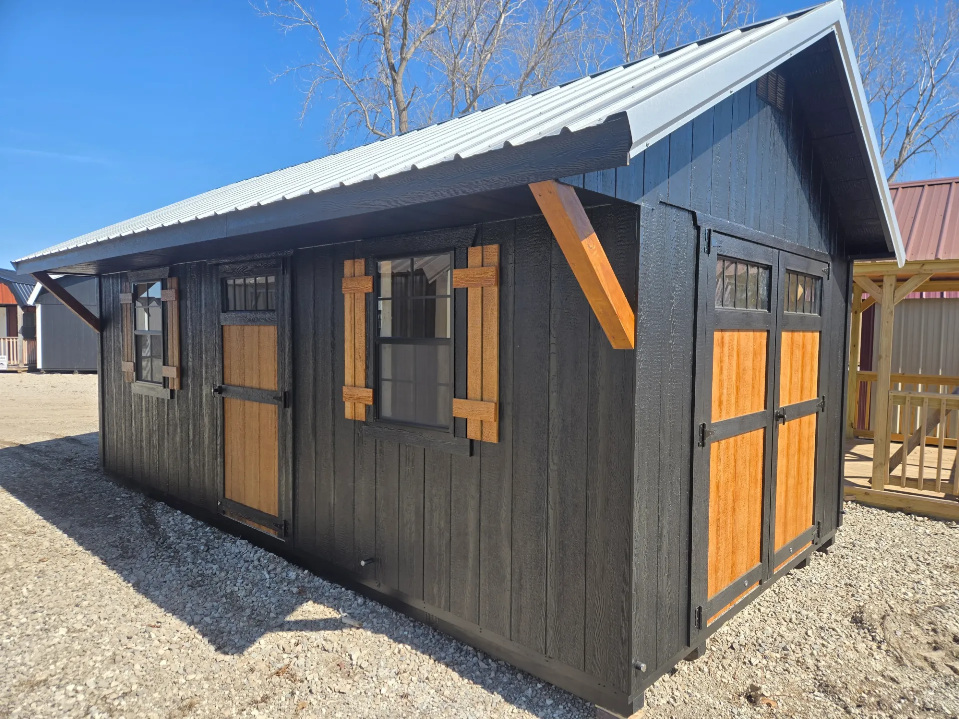 [CLB-7050-25] Gable House 10x20