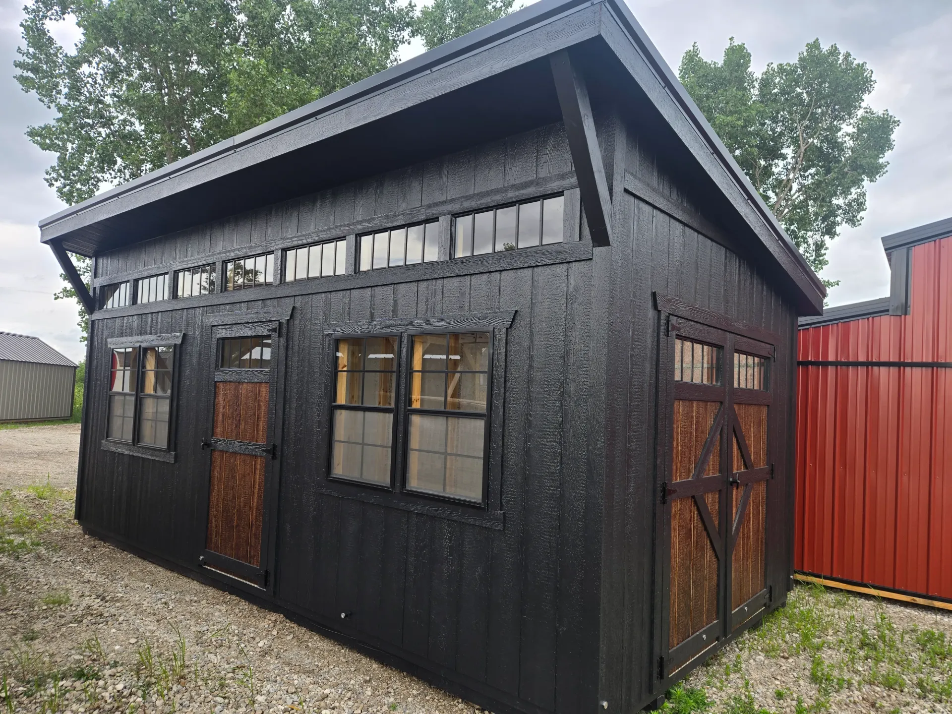 [8044-25] Pool Shed 10x20