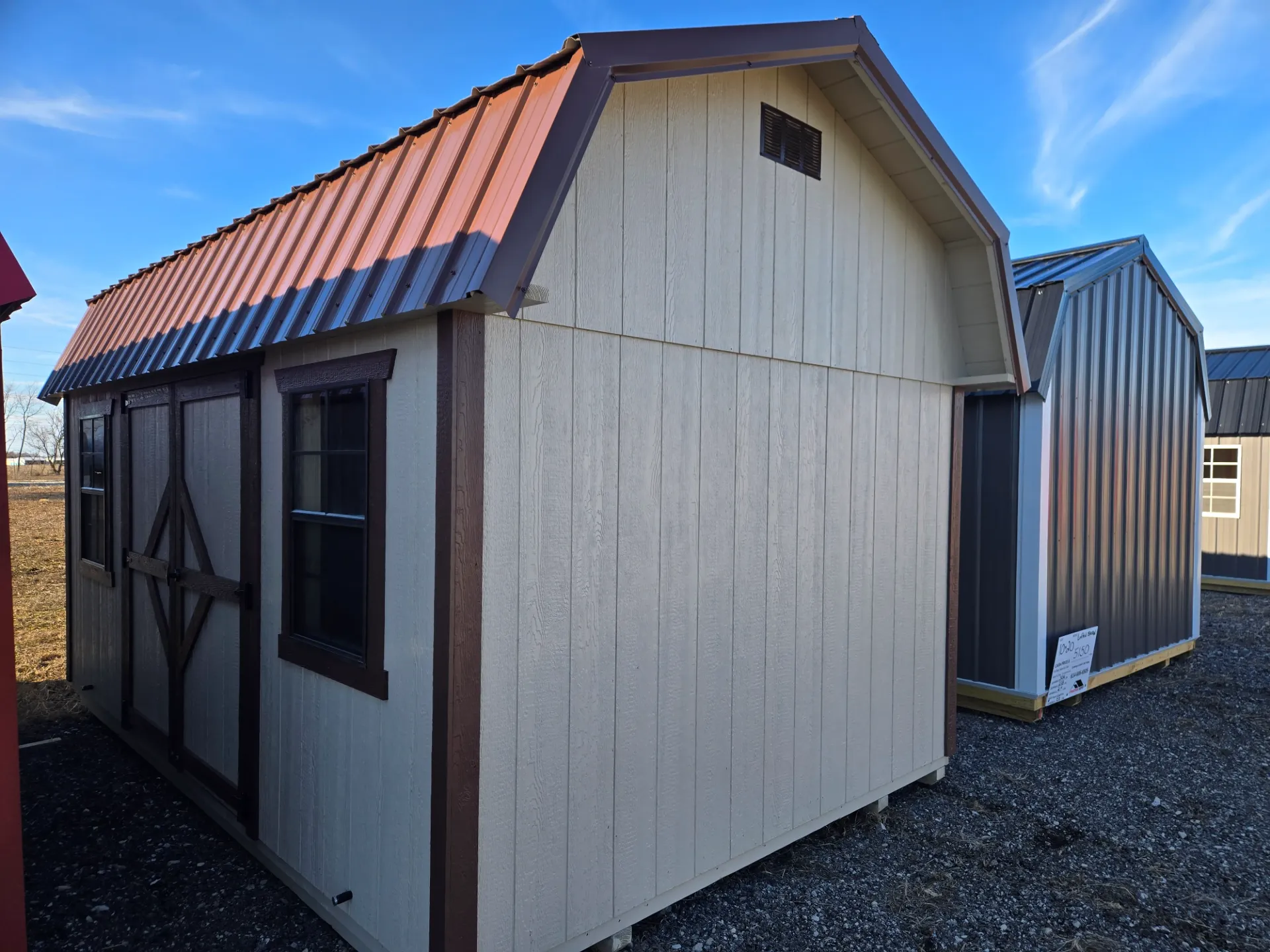 [7004-25] Lofted Barn 10x16