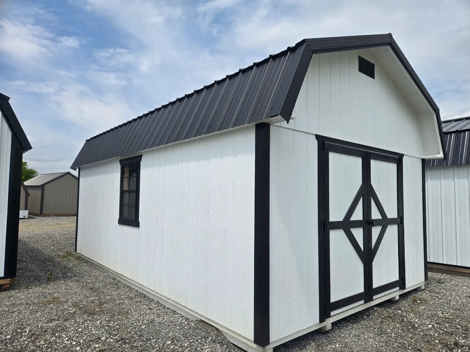 [7033-25] Lofted Barn 12x20